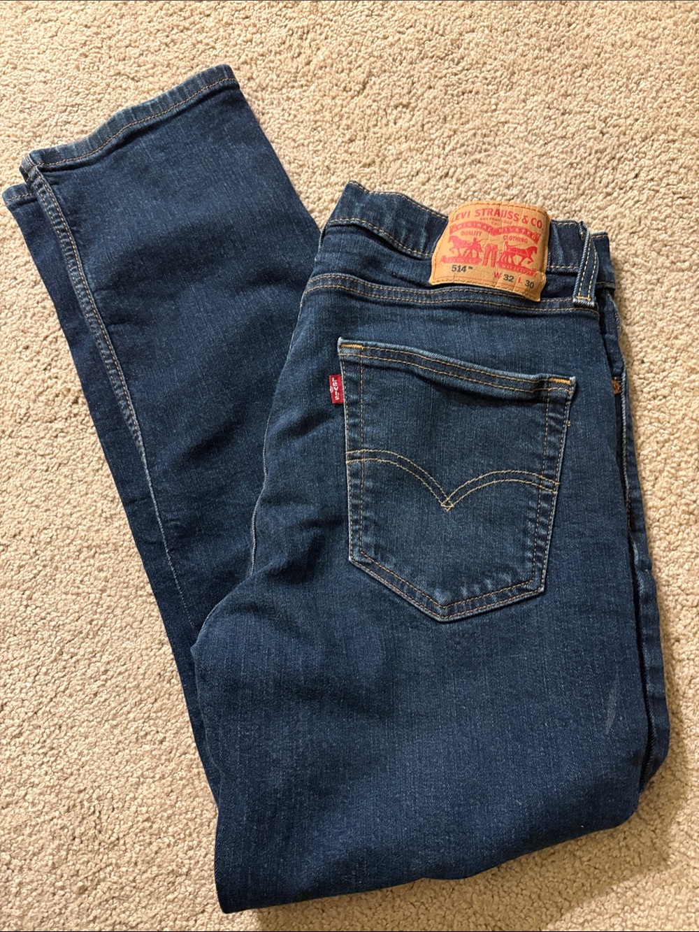 Levi's Men's Indigo Slim Straight Jeans